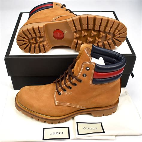 gucci timberland walking boot